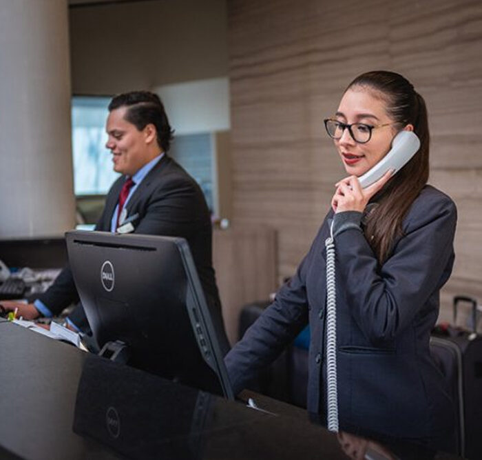 Reception & Lobby Desk Security